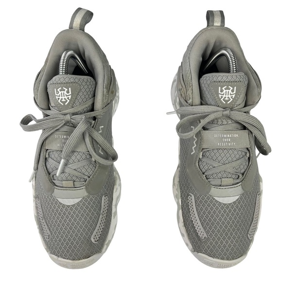 Adidas D.O.N. Issue #3 Donovan Mitchell Gray‎ Basketball Mens Shoes Size 7.5 - Picture 4 of 14
